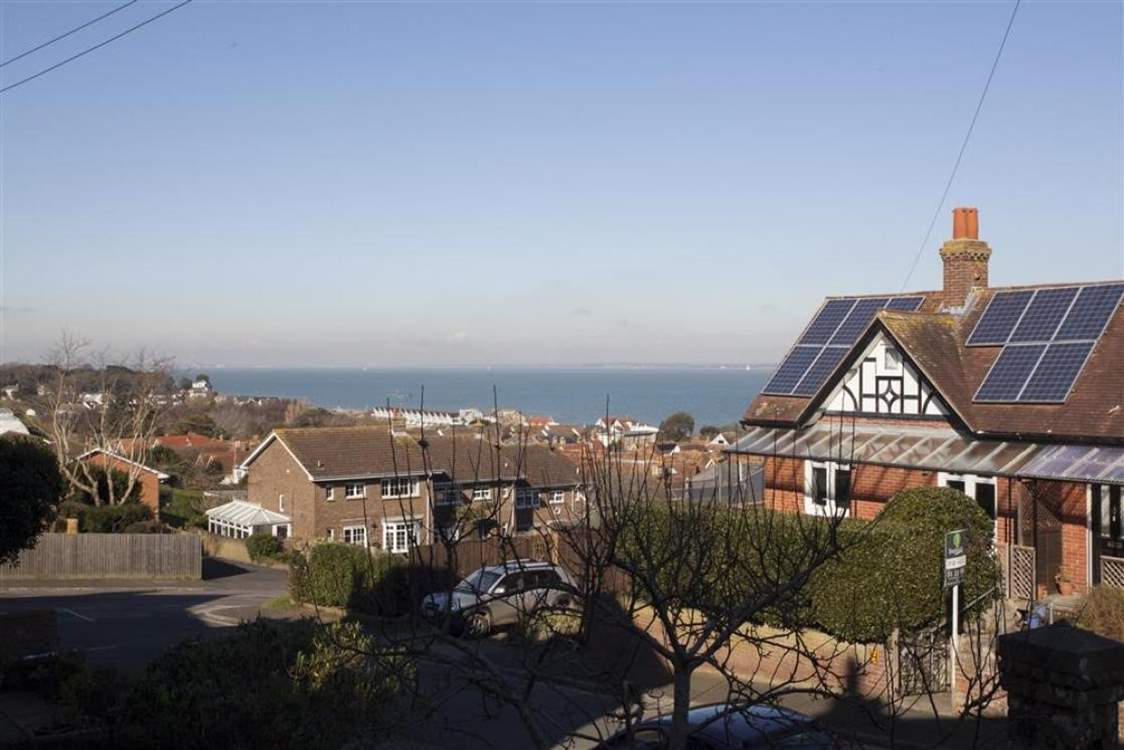 Take in the views of the Solent from the sitting-room.