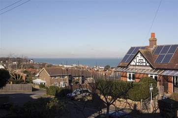 Take in the views of the Solent from the sitting-room.