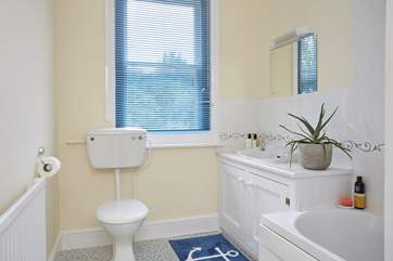 The family bathroom.