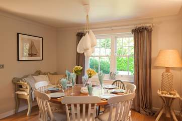 Enjoy dinner together as a family in the sweet open plan kitchen/ diner where you can plan days ahead or look back at the day's events.