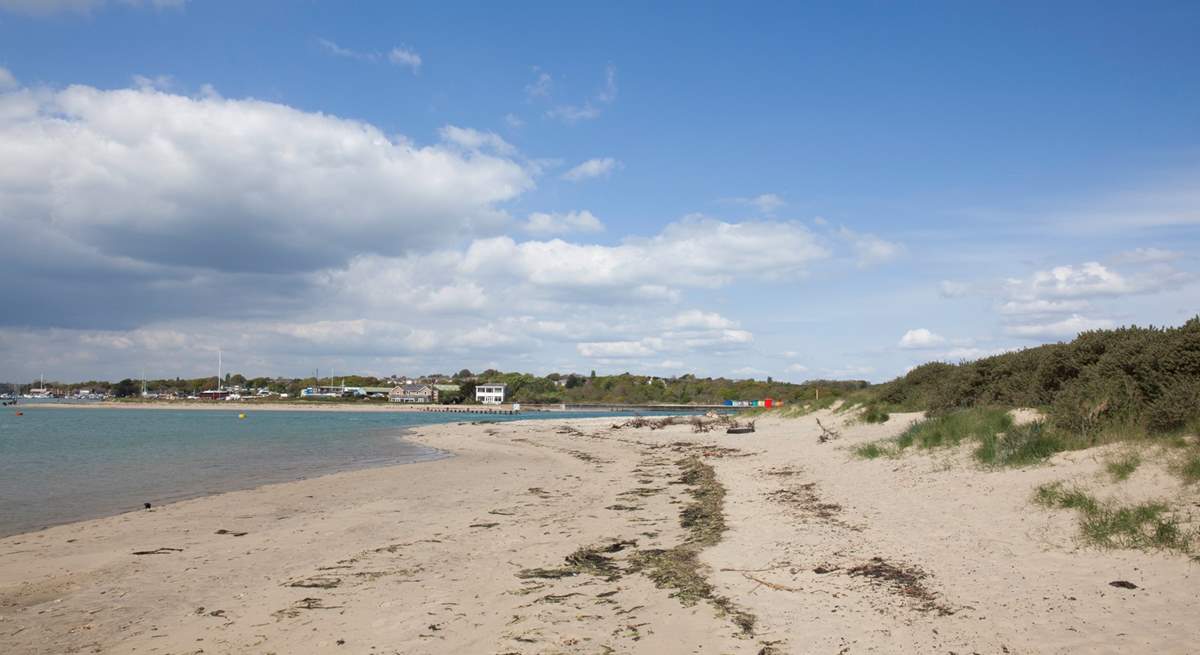 Just moments away is the stunning Bembridge beach, which is a lovely place to take a romantic walk, spend the day on the beach or go rock pooling.