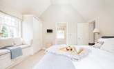 A view towards the en suite bathroom from the master bedroom. - Thumbnail Image