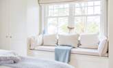 The charming window seat in the master bedroom. - Thumbnail Image