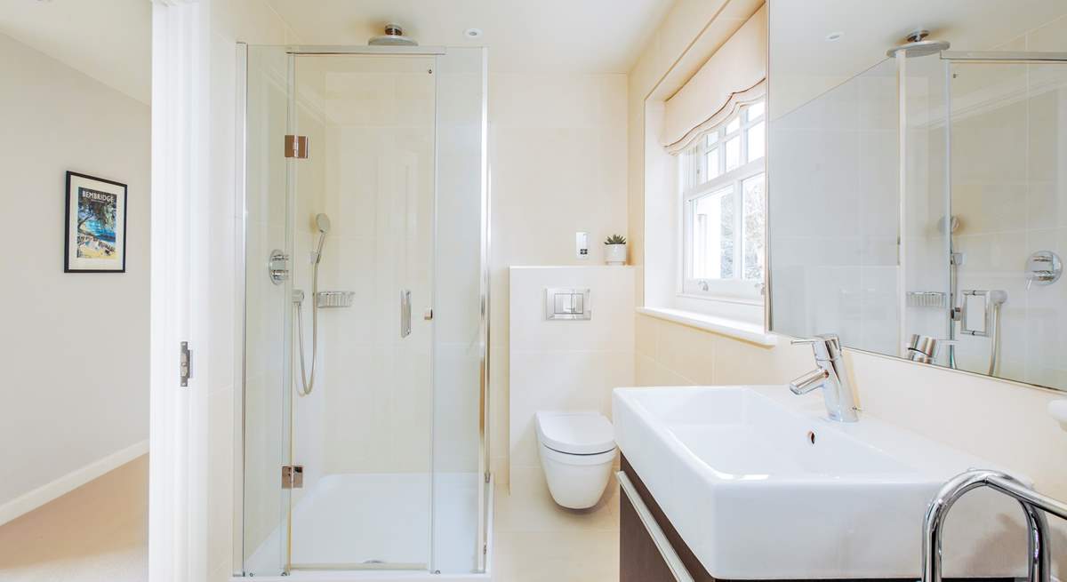 The family bathroom has been decorated to a modern standard and with a shower and bath, this is a great place to wash away the sand from in between your toes.