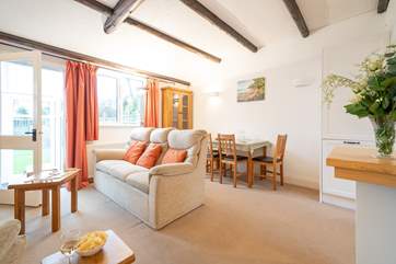 Light and airy throughout.