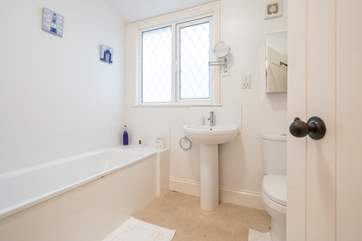 The family bathroom.