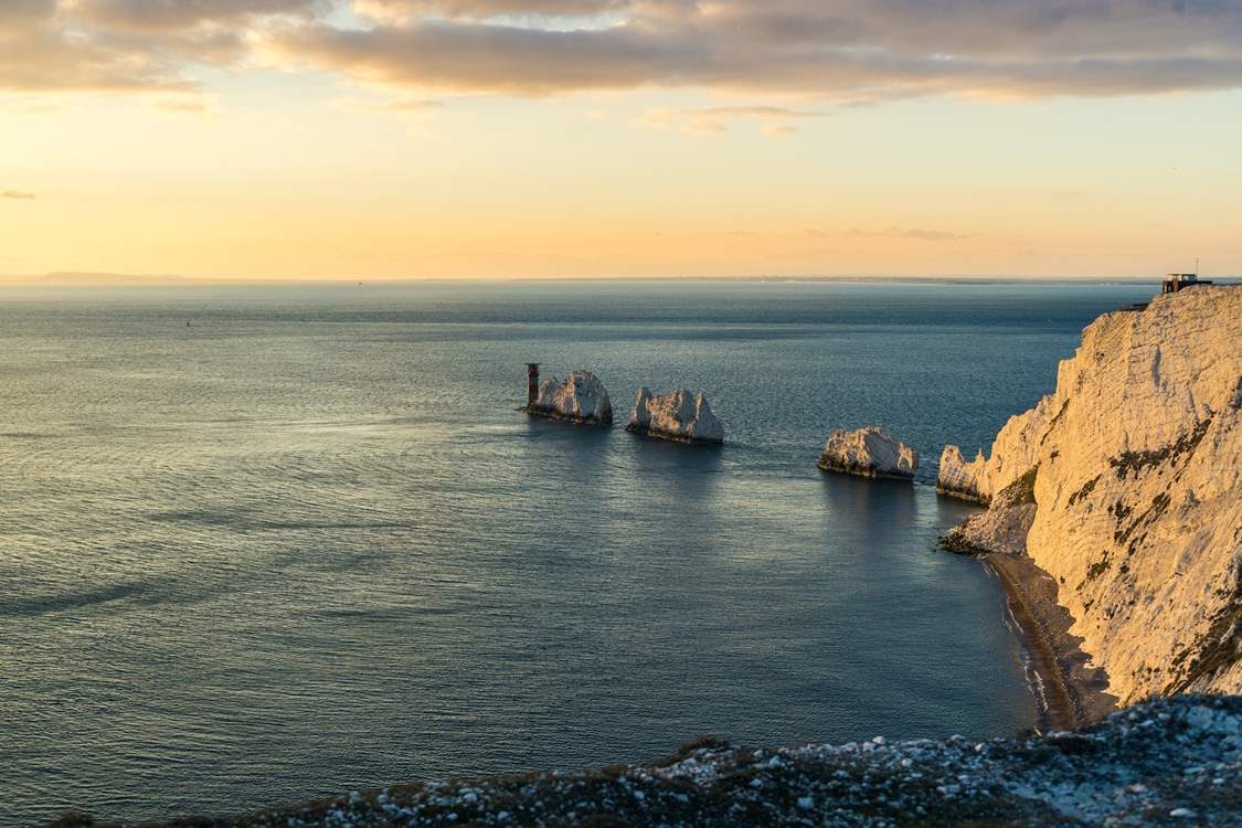 Explore West Wight and see The famous Needles.