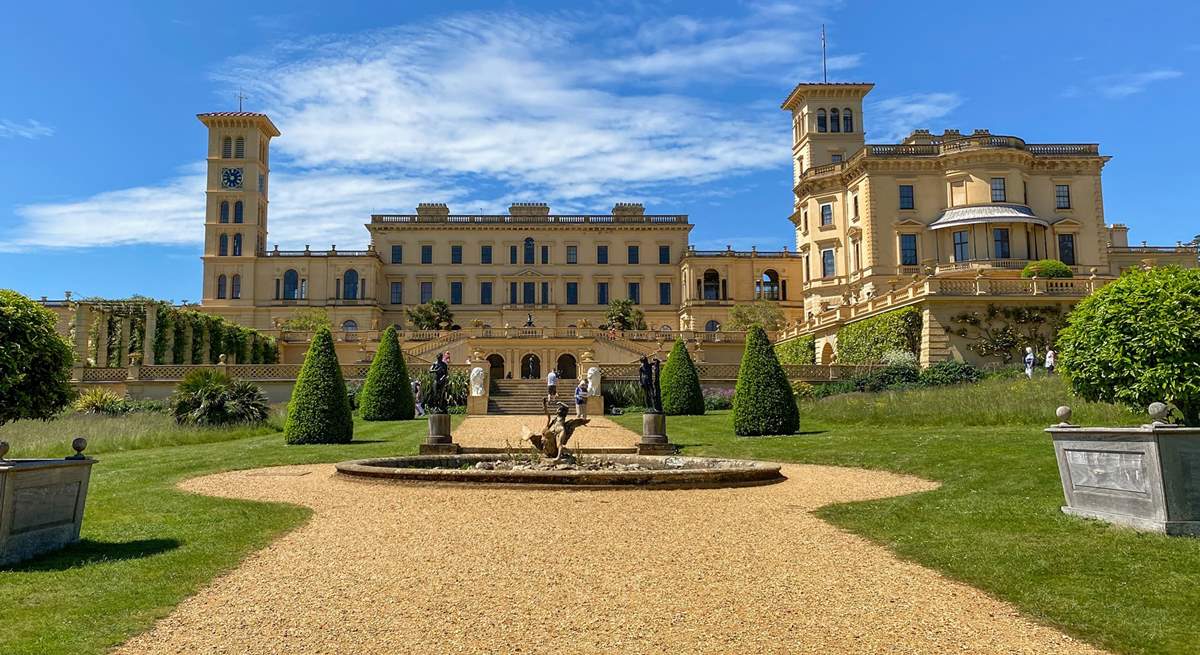 Visit magnificent Osborne House, once the home of Queen Victoria.