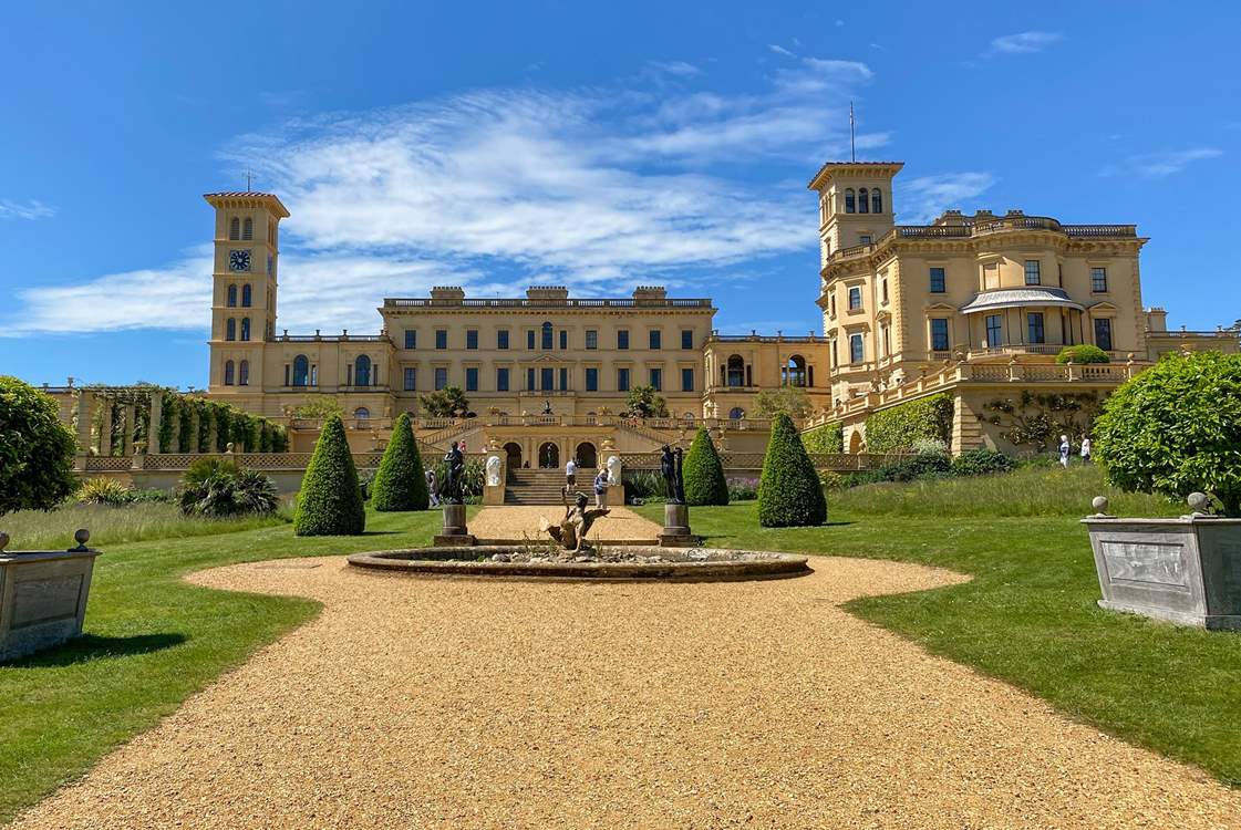 Visit magnificent Osborne House, once the home of Queen Victoria.