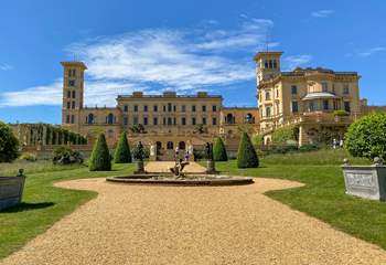 Visit magnificent Osborne House, once the home of Queen Victoria.