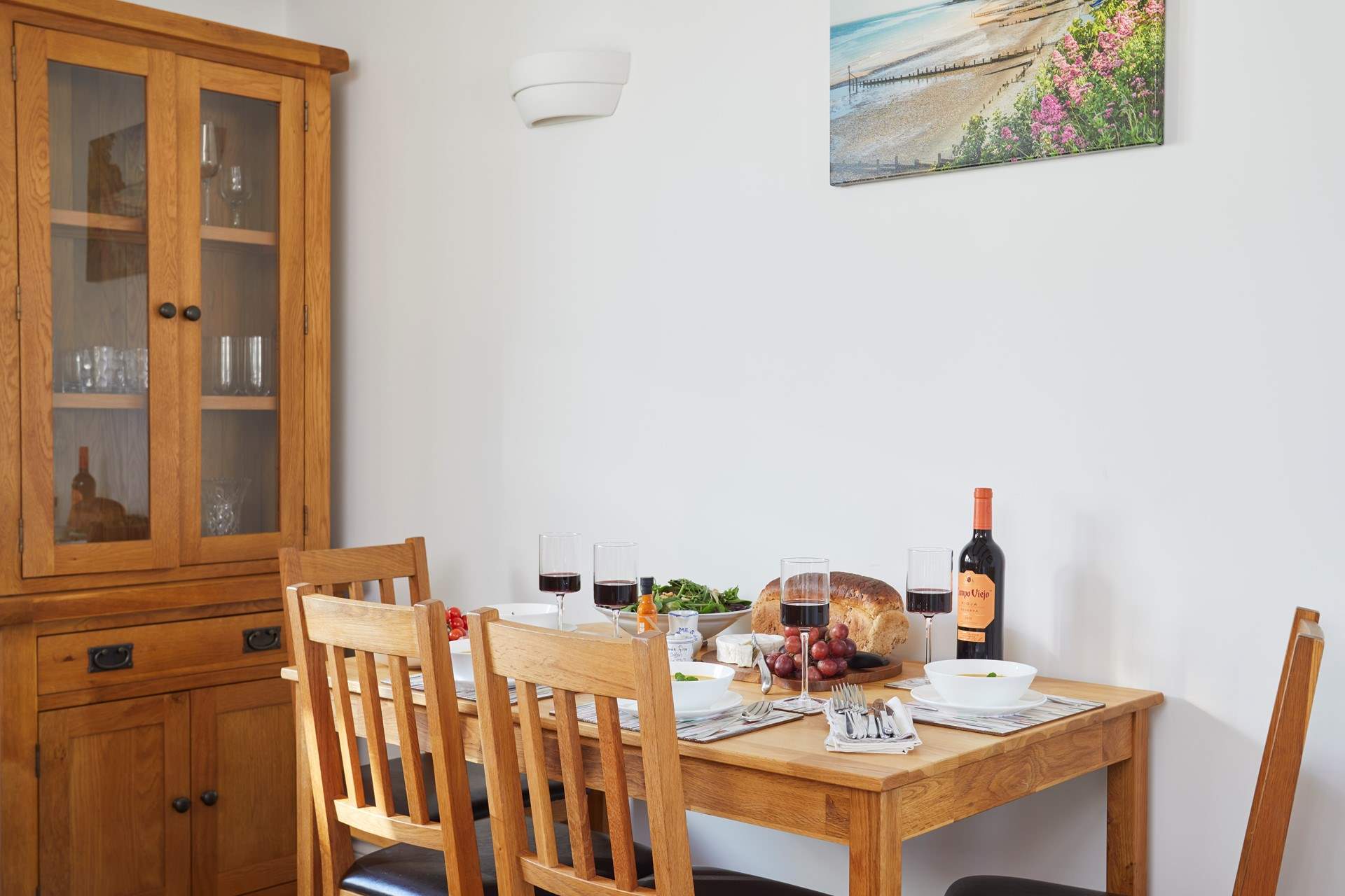 A scrumptious meal for your guests.