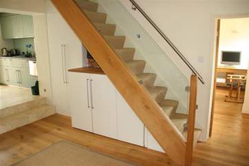 Raleigh Cottage is arranged over two floors.