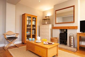 While there is ample space, the property is nonetheless cosy and inviting.