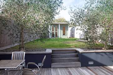 This private oasis is the perfect place for children to play, and adults to relax.