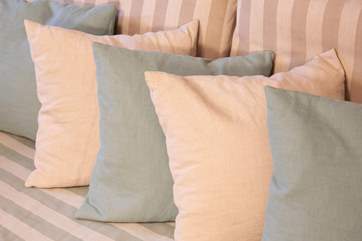 Thoughtful touches throughout the property give Raleigh Cottage an especially relaxed atmosphere.