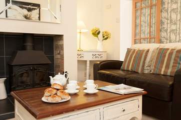 Snuggle up in front of the fire on a colder evening with a good book or watch a classic film.
