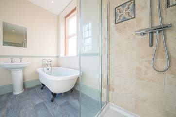 The family bathroom on the first floor.
