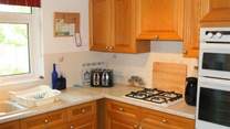 The fully equipped traditional kitchen.