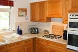 The fully equipped traditional kitchen.