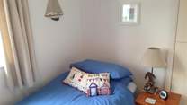 The twin bedroom.