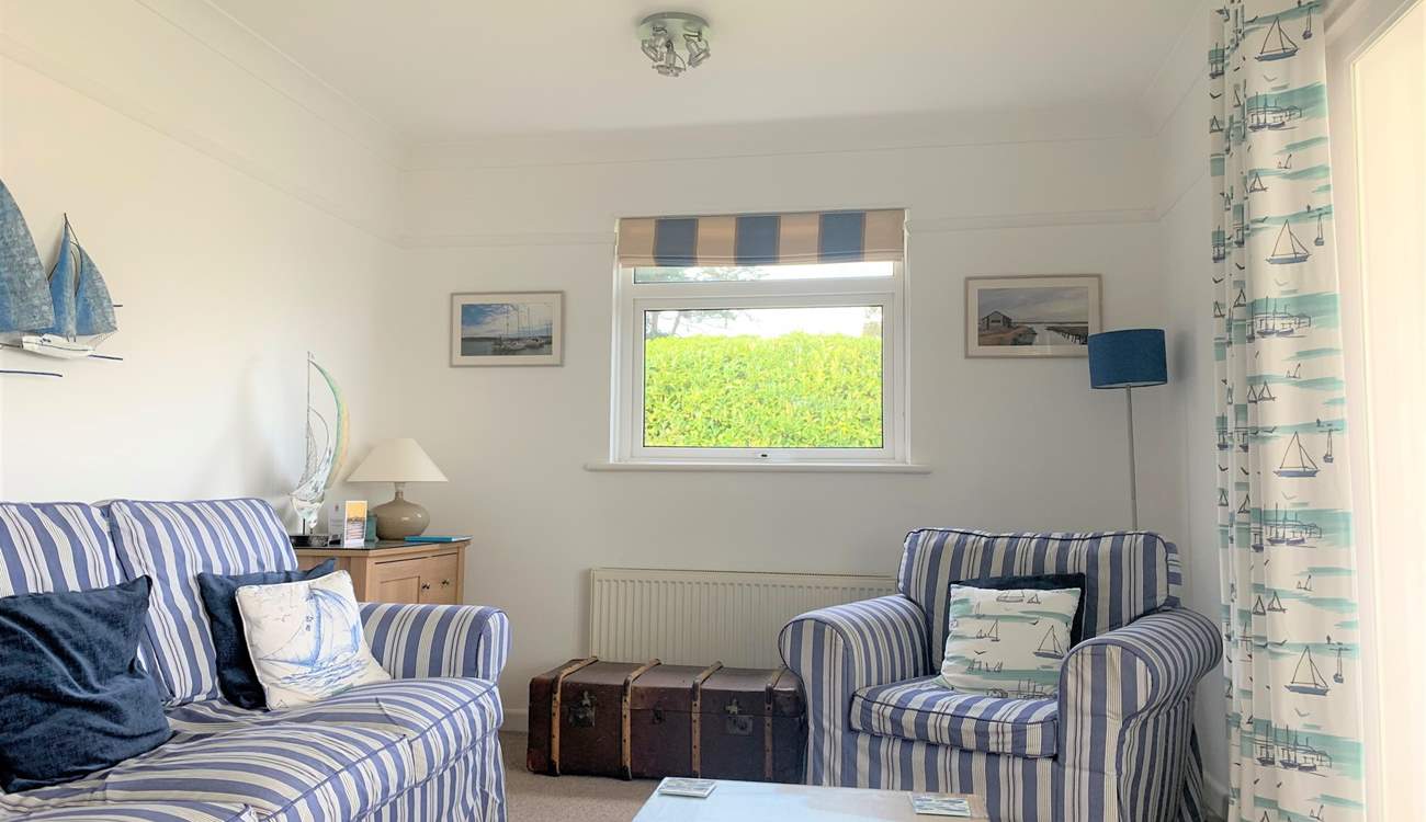 Lovely comfortable sofas to relax and unwind.