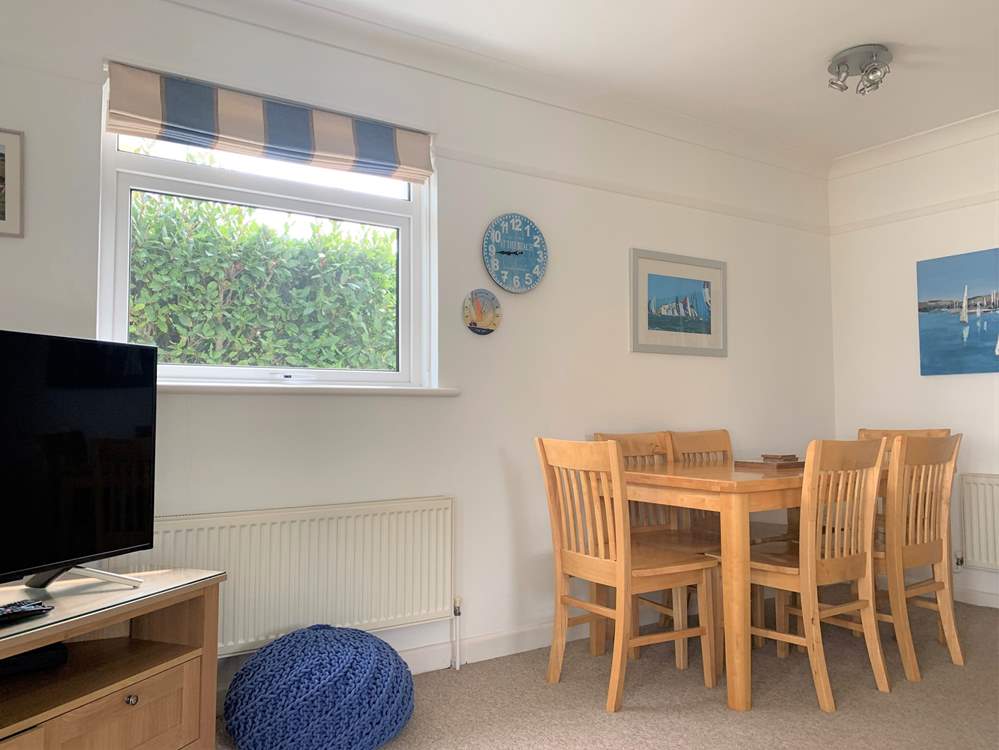 Gather round the dining-table to discuss your daytime adventures!
