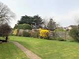 The pretty lawned garden.