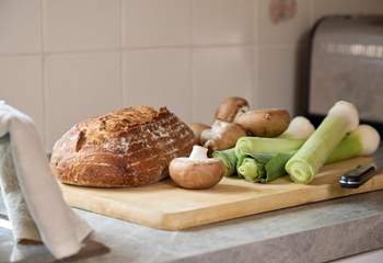 There is plenty of fresh local produce to choose from.