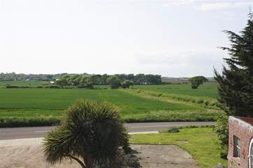 The vast views from the front of The Barn.