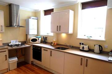 The kitchen-area.