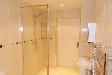 The separate wet-room.