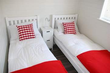 The twin room is equally pleasant and comfortable.
