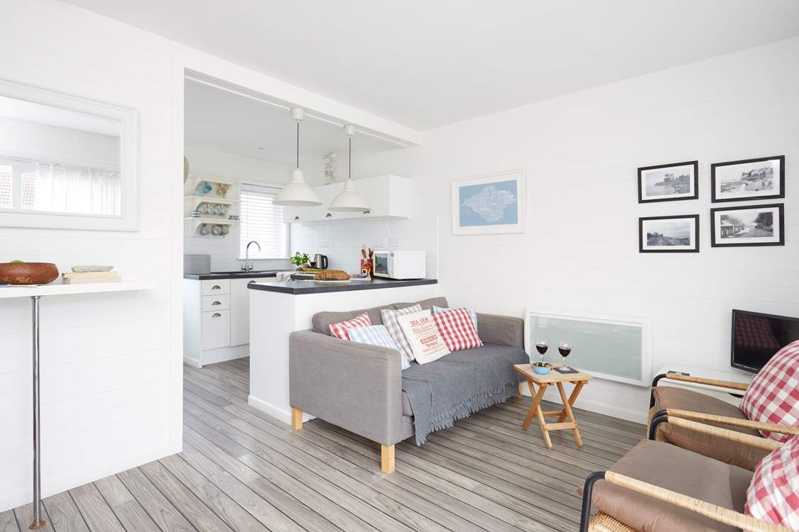 Cheerful interiors welcome you.