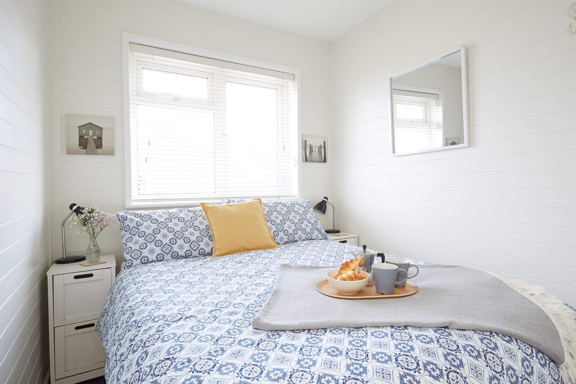 The cosy double room. 