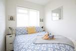 The cosy double room. 