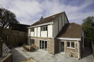 The Swallows from the exterior to the rear of the property