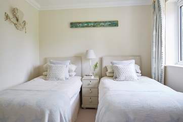 The pretty fourth bedroom...