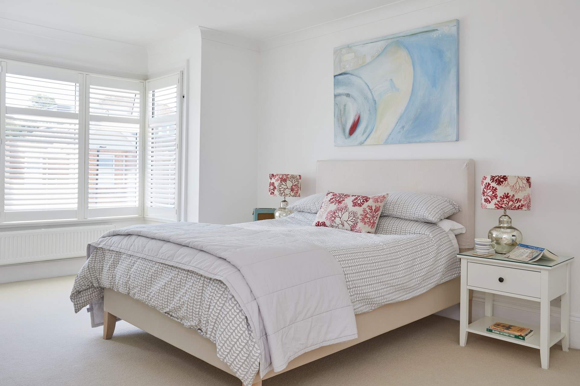 Bedroom 1 with king size bed.