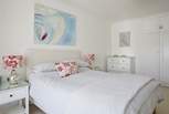 Bedroom 1 is very spacious with a comfy king size bed.