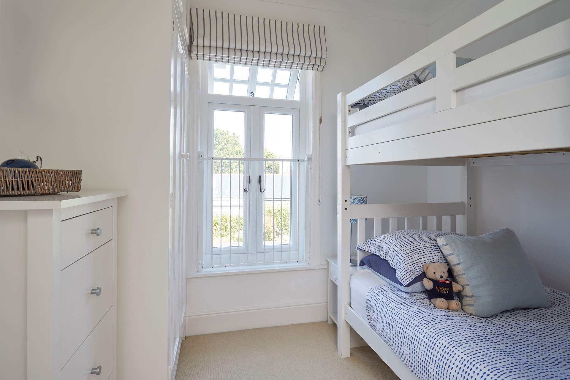 The traditional bunk-room is ideal for children.