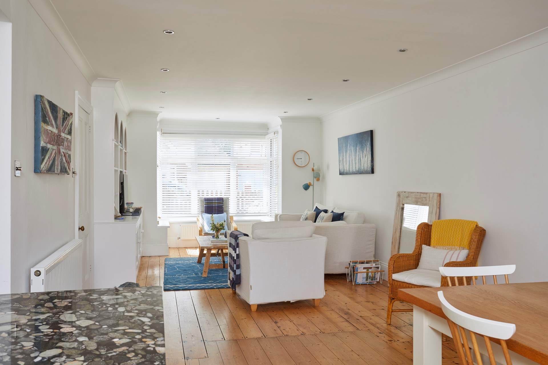 This space has been beautifully designed by the owners.