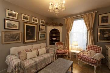 Artwork fills the property with character.