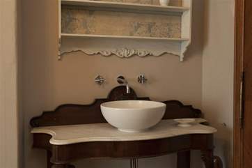 Old world charm with a contemporary twist.