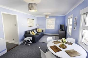 The living and dining-area.