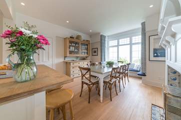 The traditional family kitchen.