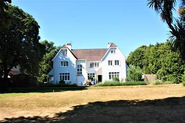 Windleshore has a beautiful large garden for your family to enjoy.