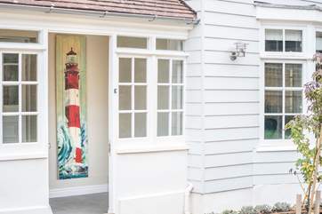 Windleshore is located on a quiet unmade road.