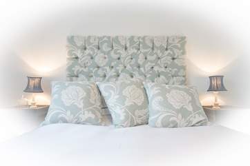 Sumptuous furnishings throughout...