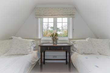 Twin room on the second floor.