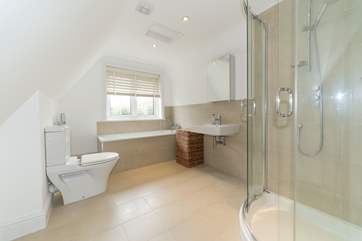 The second family bathroom on the second floor.